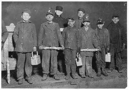 Coal Miners, Pennsylvania 1910