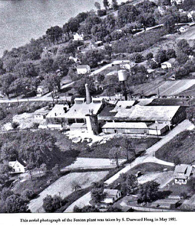Aerial View of the Fenton plant 1951