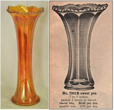 Flute vase
