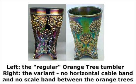 Orange Tree and Variant tumbler