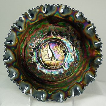 Kangaroo bowl by Crown Crystal