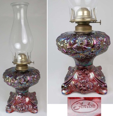 Rose Presznick oil lamp
