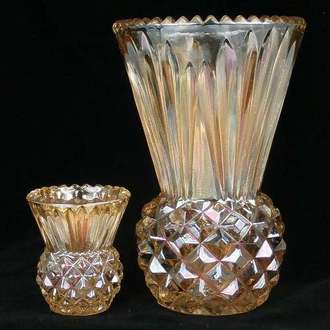 Thistle Vases, two sizes