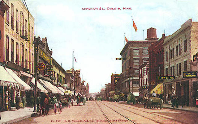 Superior St. Duluth 1908