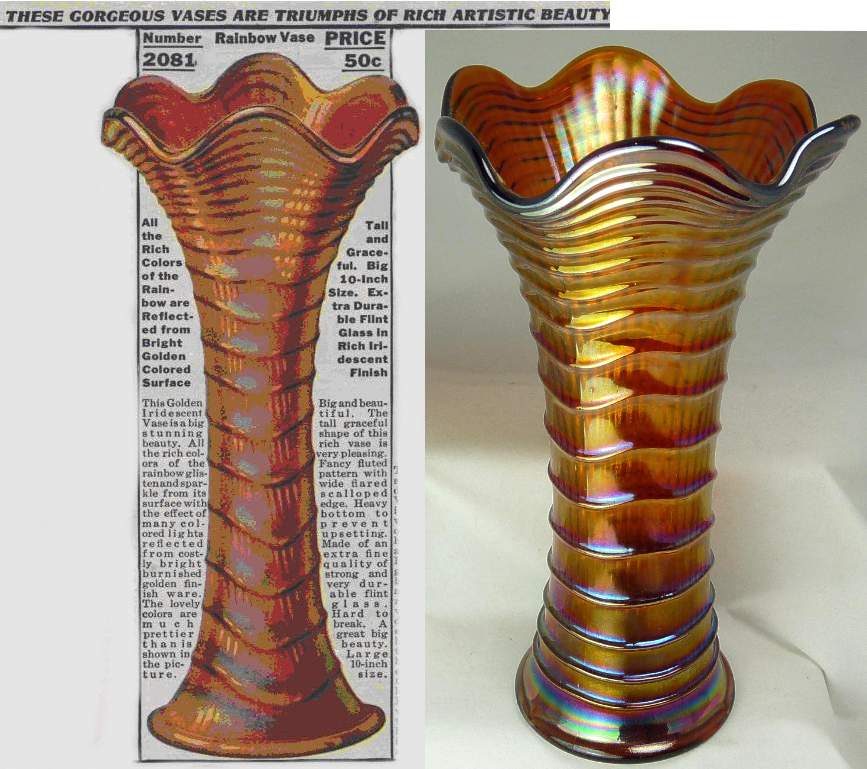 Ad for Ripple vase