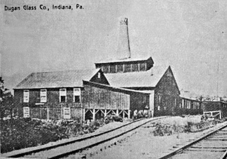 Dugan Glass factory, early 1900s