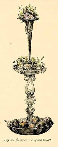Epergne illustration 1876