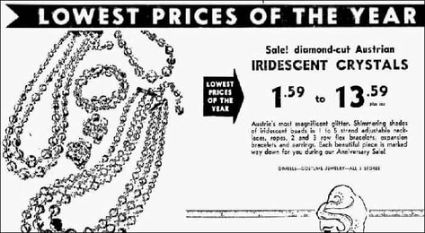 Iridescent Beads 1959