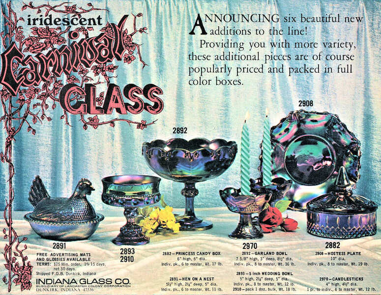 Indiana Glass catalogue 1972