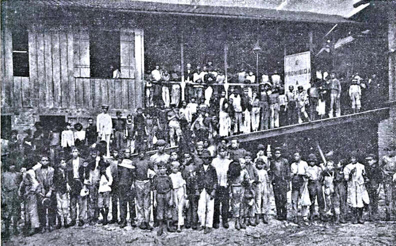 Esberard workforce 1908