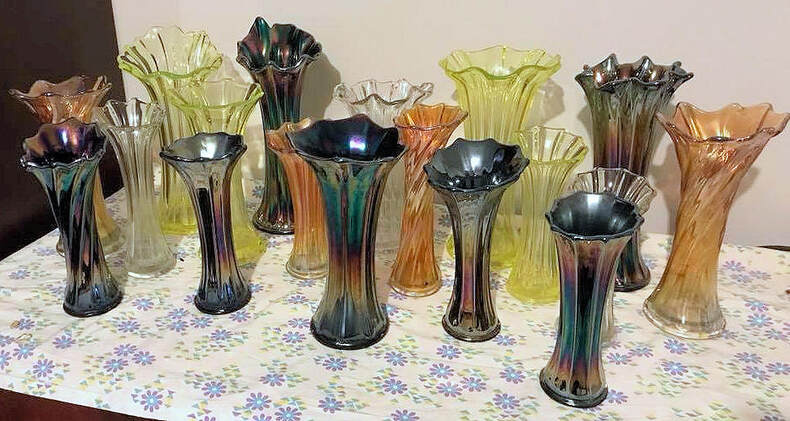 Gum Tips and Lily vases
