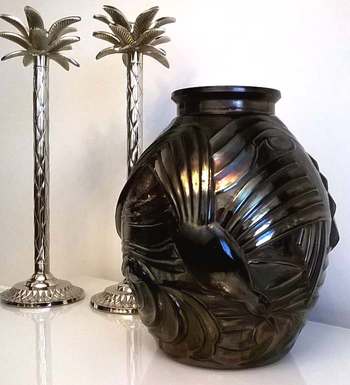 Seagulls vase