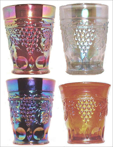 Grape and Cable tumblers - Mosser and St. Clairr