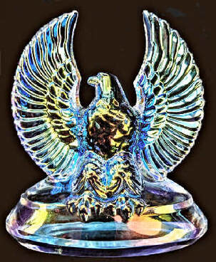 Eagle paperweight