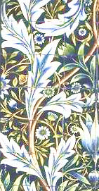 Morris organic leaf design