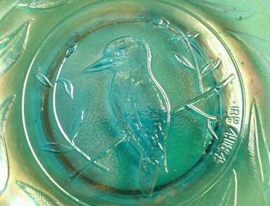 Kingfisher bowl aqua