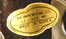 AA Importing Co label