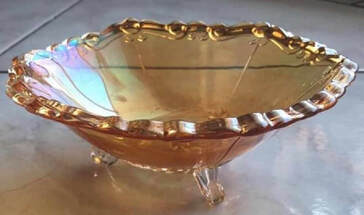 Carnival Glass bowl