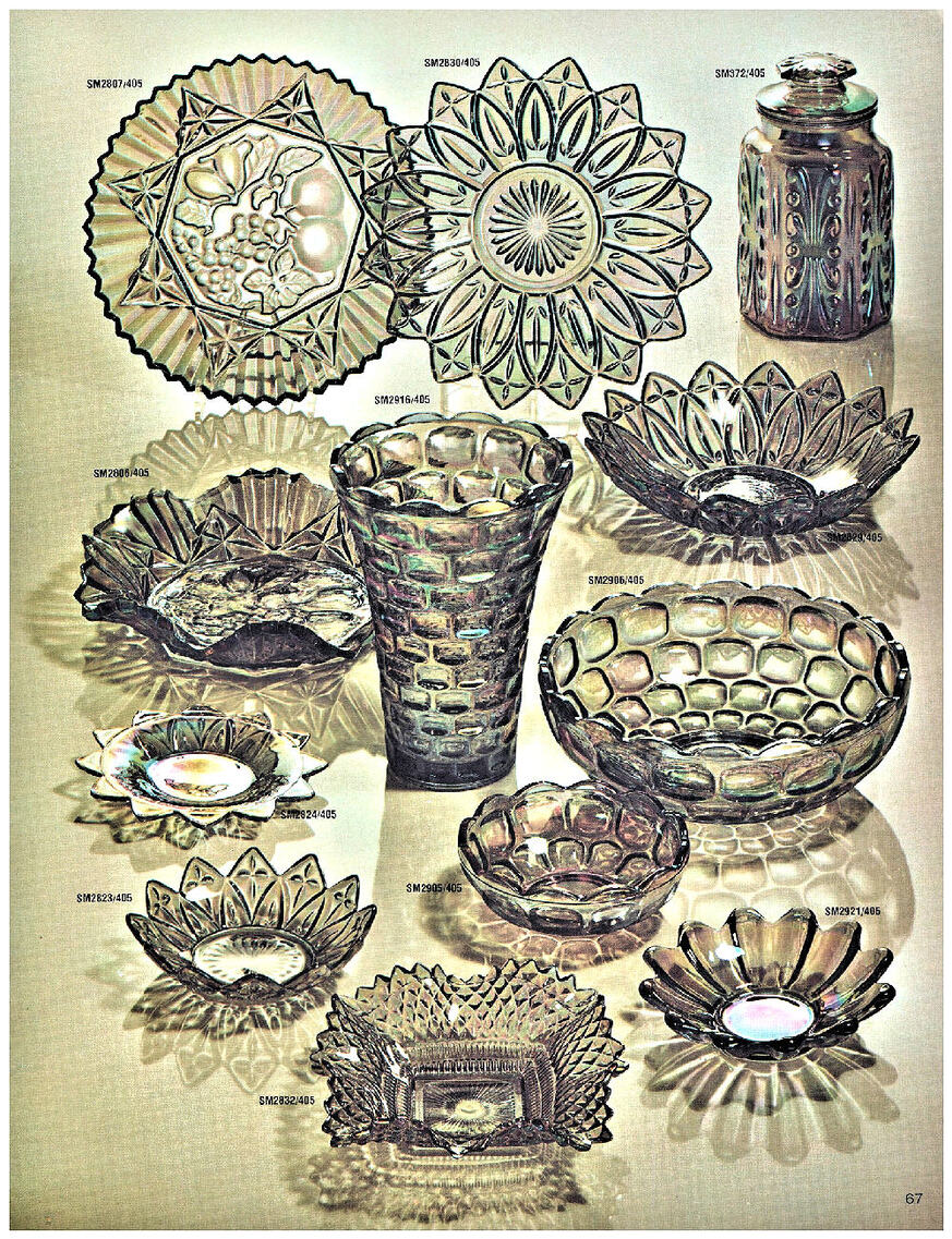 Federal Glass catalog extract