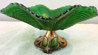 Beaded Peacock Tail