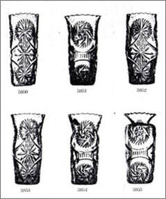 Elektra vases, Riihimaki catalogue