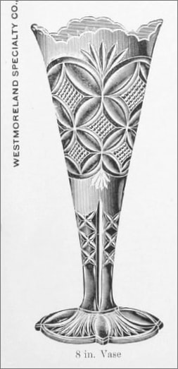 Westmoreland Elite vase 1905