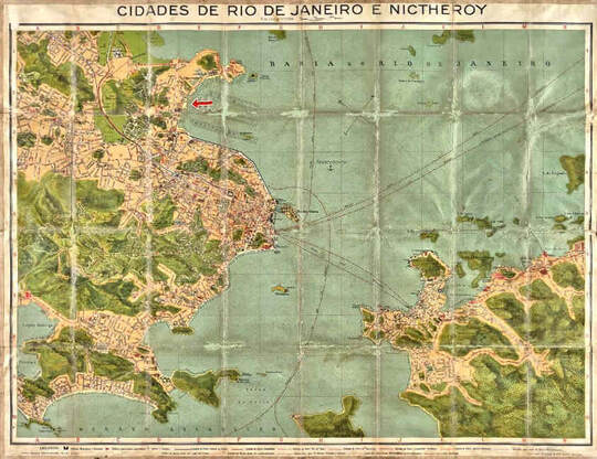 Map of Rio 1914