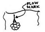 Flow mark