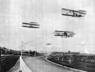 Indianapolis Racing Fly Past