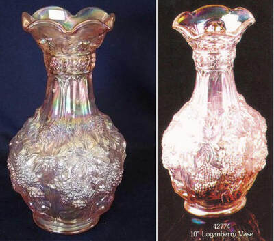 Loganberry vase