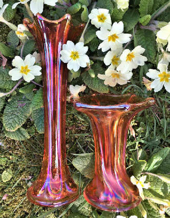 Morning Glory vases
