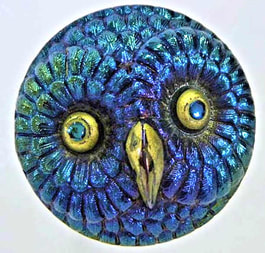 Owl hatpin