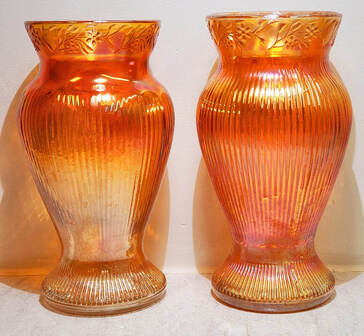 Prism and Daisy Band vases