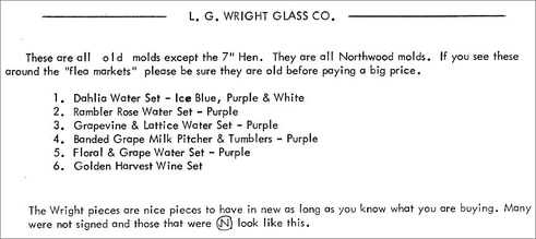L G Wright patterns 1978