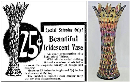 Rustic vase ad