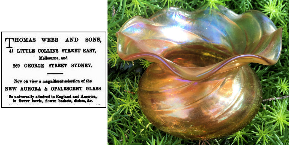 Webb's Iris glass